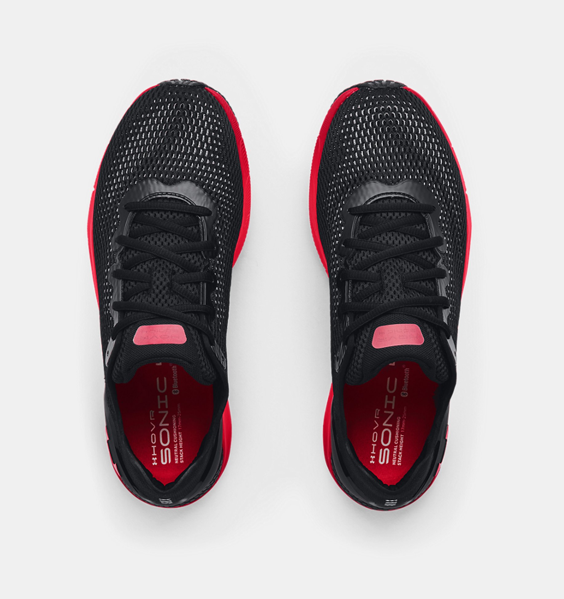 Details about   Under Armour UA HOVR Sonic 4 CLR SHFT Black Red Men Running Shoes 3023997-001 